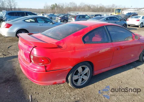 2004 Pontiac Gto z USA, uszkodzony, nr VIN 6G2VX12G94L304327